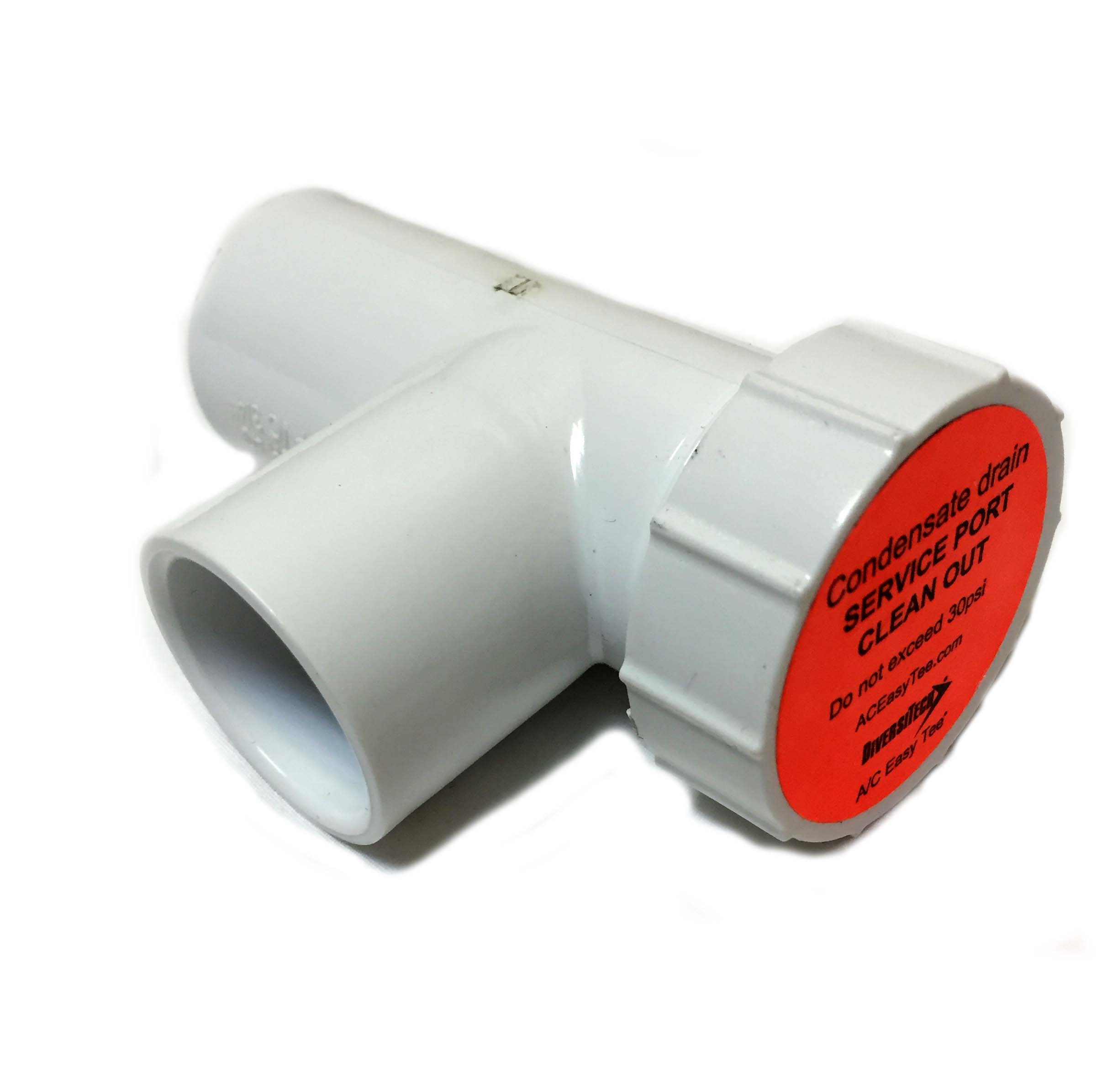 A/C Drain Line Easy Tee Service Kit & PVC Service Fitting